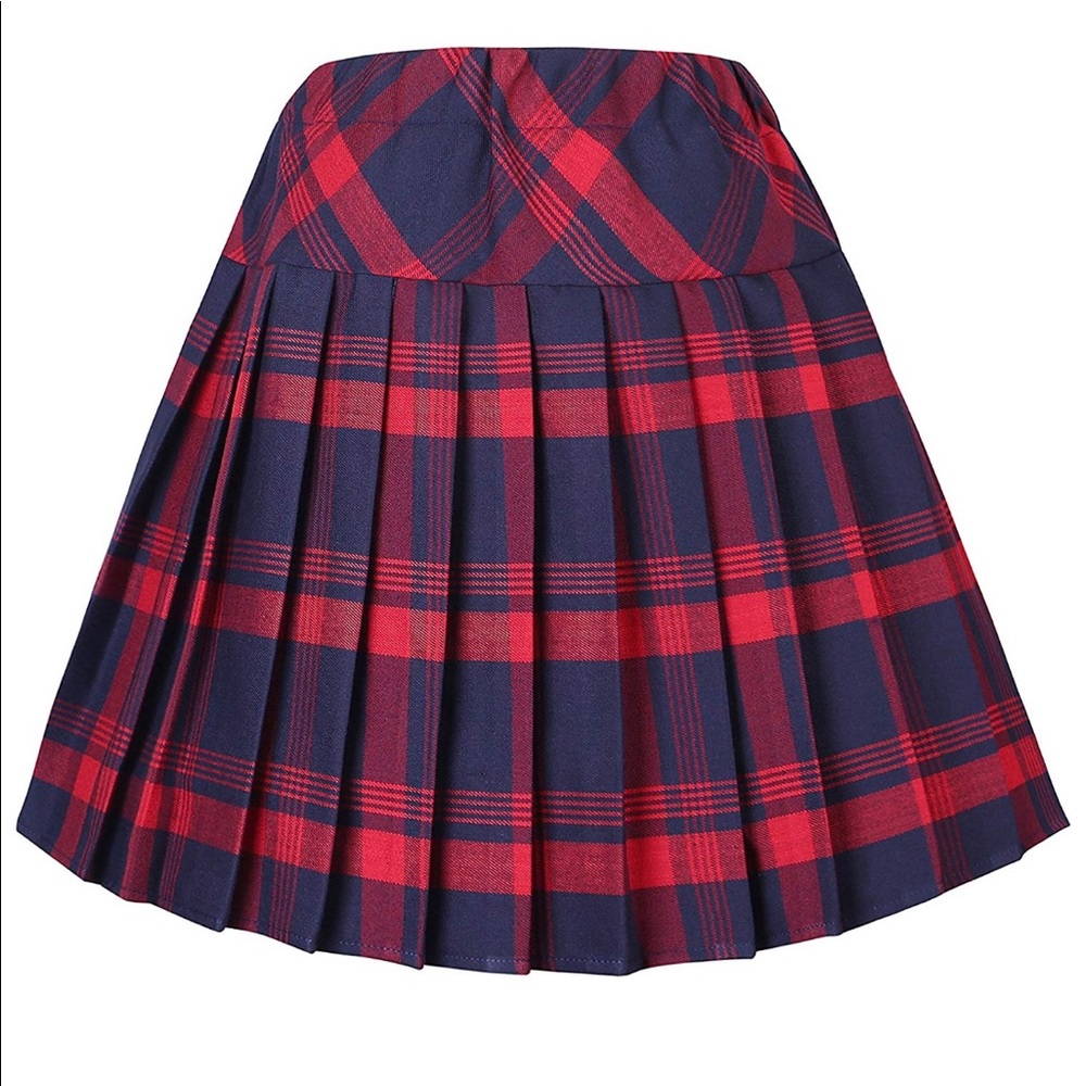 Halloween costume school girl skirt